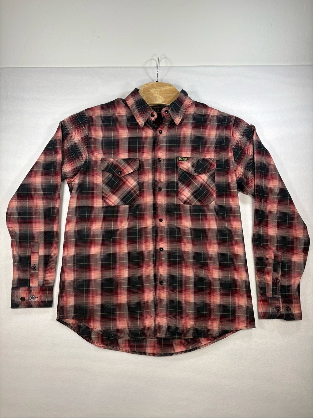 Dixxon Flannel Co Pazuzu (The Exorcist) Flannel Plaid Red Horror Size Large